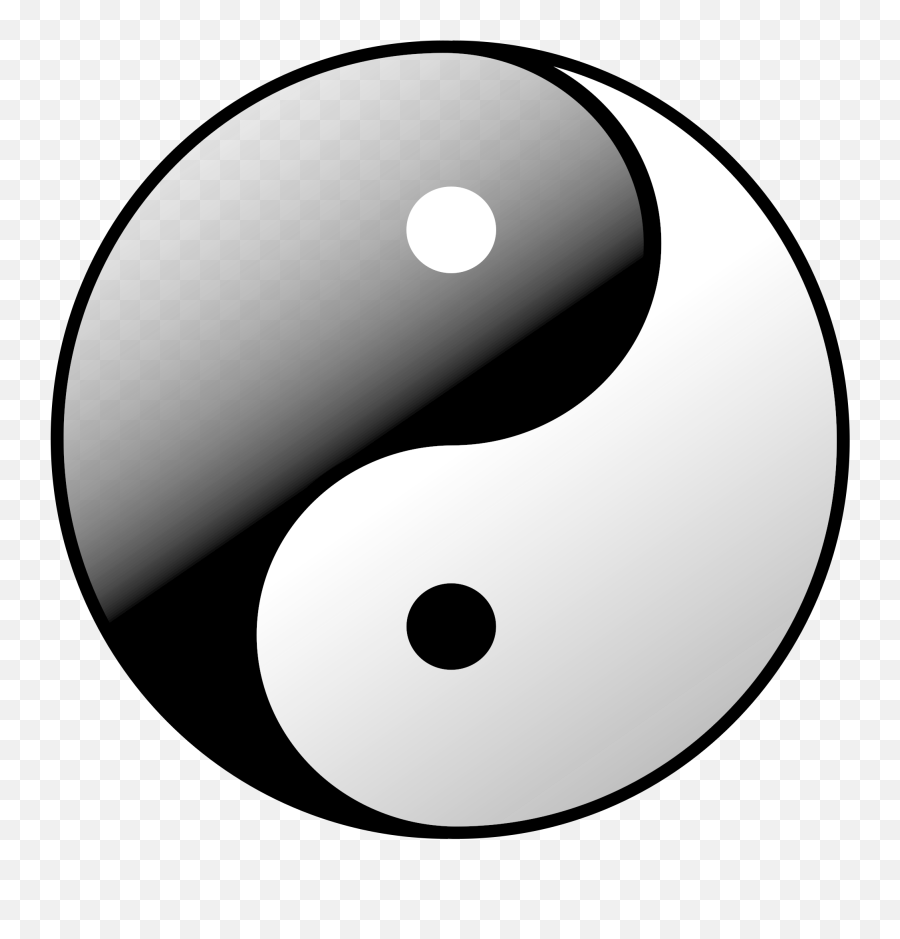 Yin And Yang Vector At Getdrawings - Yin Yang Render Emoji,Ying Yang Emoji