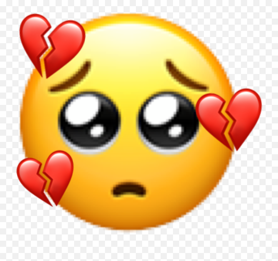 Sad Emoji Iphone - Zamane Serce Emoji Iphone,Iphone Emoji Faces Png