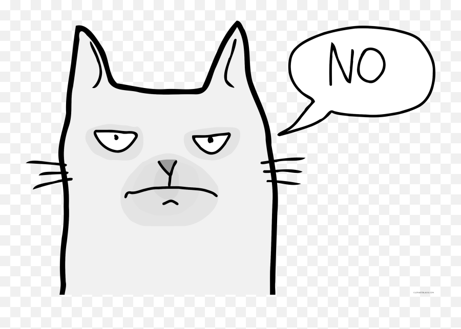 Christmas Clipart Grumpy Cat Clip Art Grumpy Cat - Grumpy Cat Clipart Gif Emoji,Grumpy Cat Emoji