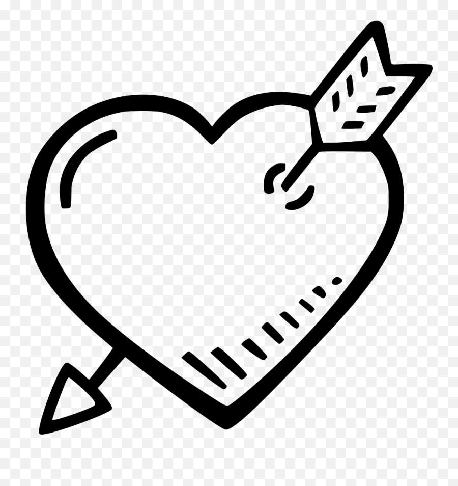 Heart And Arrow Comments Clipart - Portable Network Graphics Emoji,Heart With Arrow Emoji