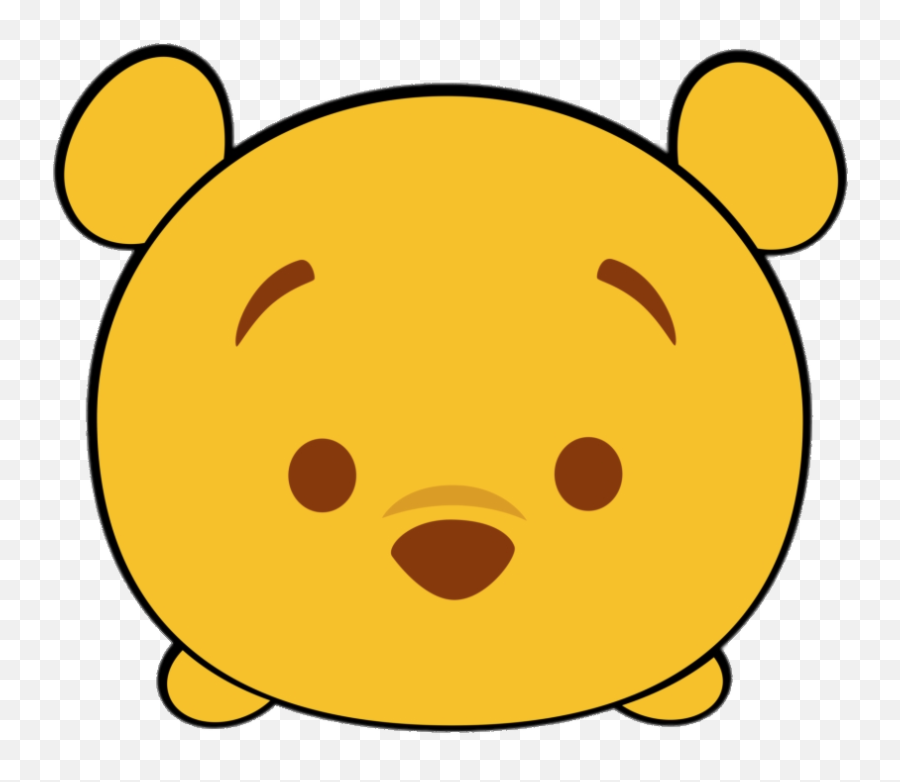 Disney Winnie The Pooh Tsum Tsum - Kepala Winnie The Pooh Png Emoji,Piglet Emoticon