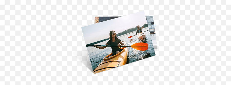 6x8 Emoji Express Cards - Walmart Photo Centre Canoe Sprint,Kayak Emoji