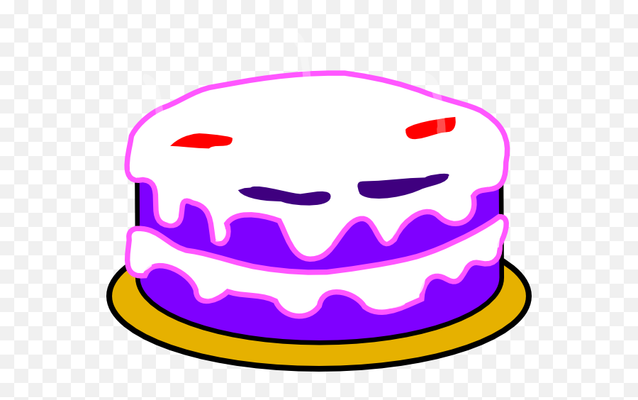 Cake No Candles - Birthday Cake Clip Art No Candles Emoji,Emoji Birthday Candles