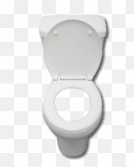 A Toilet Bathroom Sticker - Emoji