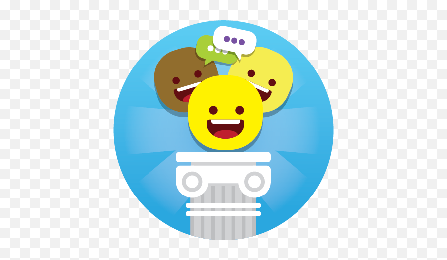 Badges - Happy Emoji,Globe Emoticon