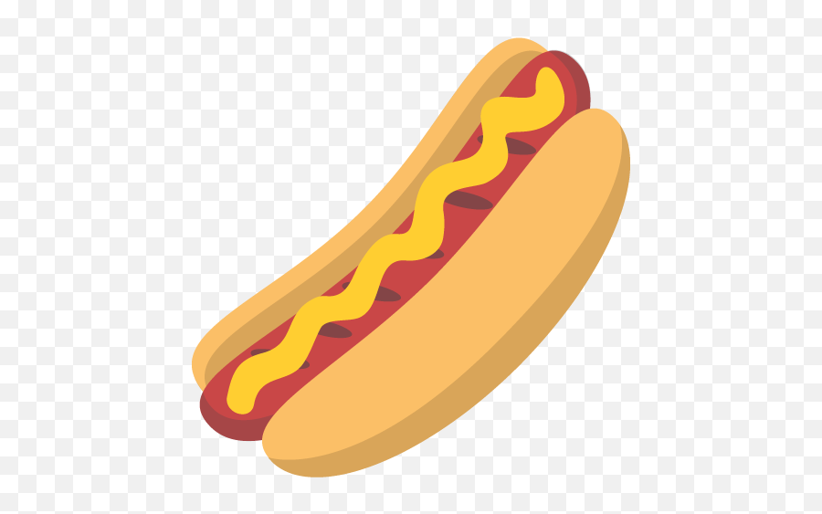 Hot Dog Emoji For Facebook Email Sms - Hot Dog Cartoon Png,Pepper Emoji