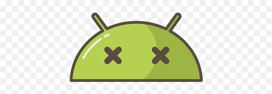 Crash Mobile Bug Emoji Mood Dead Android Icon - Android Icon Dead,Bug Emoji