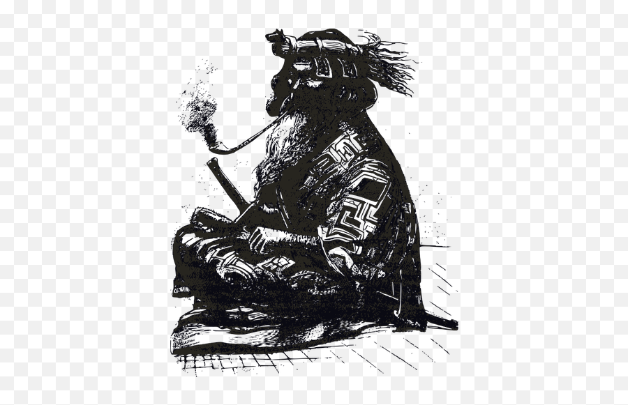 Ainu Chief - Black Ainu People Of Japan Emoji,Master Chief Emoji
