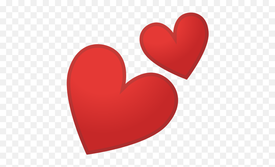 Two Hearts Emoji Meaning With Pictures - Two Red Hearts Emoji,Emoji Heart