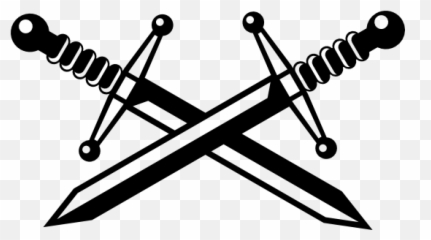 Two Crossed Swords Sticker - Transparent Emoji
