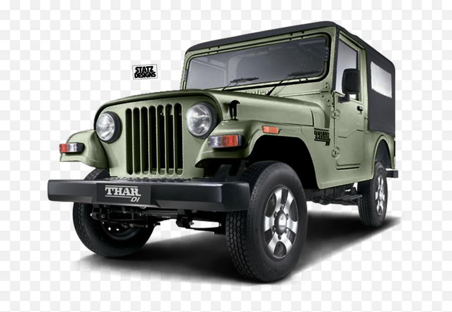 Mahindra Jeep - Mahindra Thar Png Emoji,Jeep Emoji