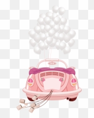 Hd Wedding Car Png Image Free Download - Balloon Emoji