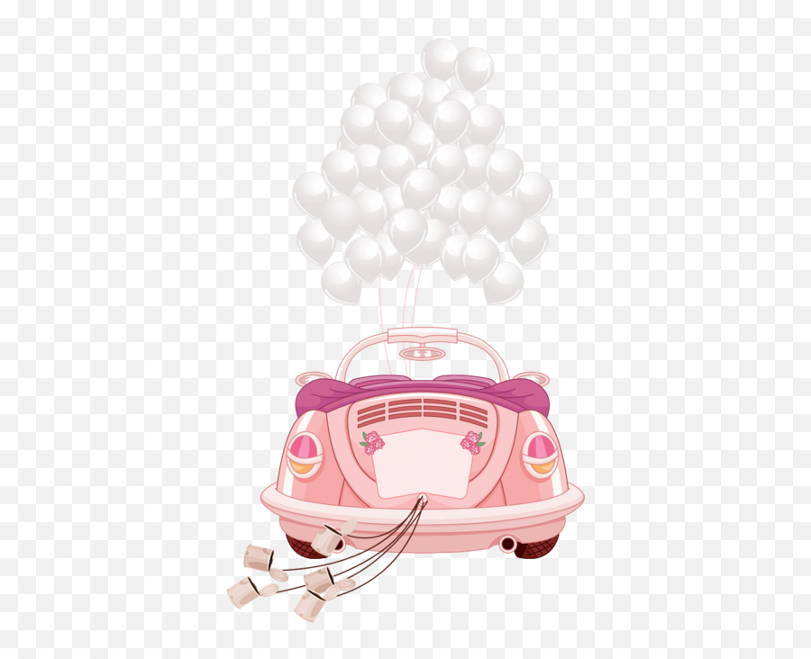 Hd Wedding Car Png Image Free Download - Balloon Emoji,Emoji Car Smoke