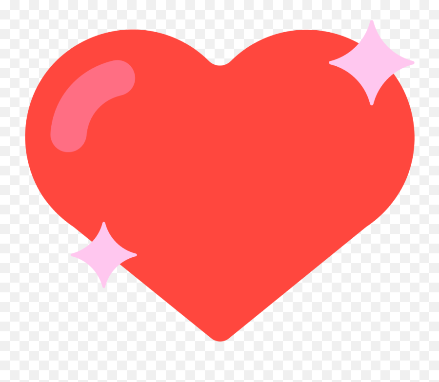 Fxemoji U1f496 - Red Heart American Red Cross Png,Lots Of Heart Emojis