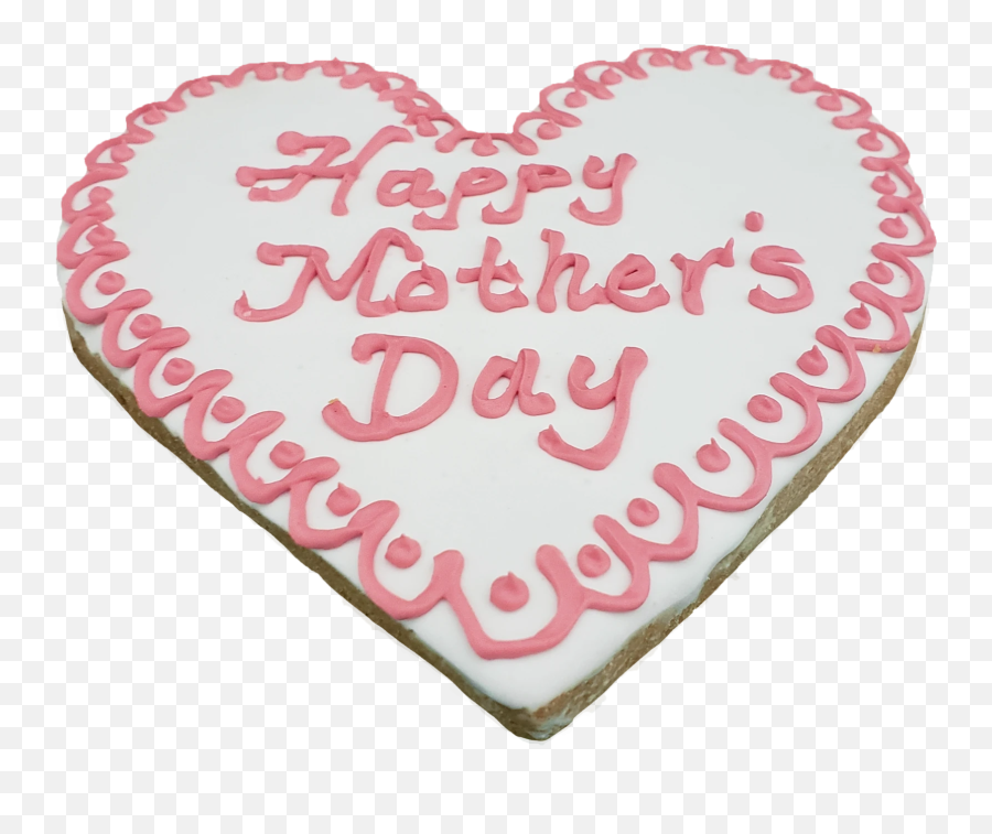 Mothers Day Cookie - Heart Emoji,Mother's Day Emoji