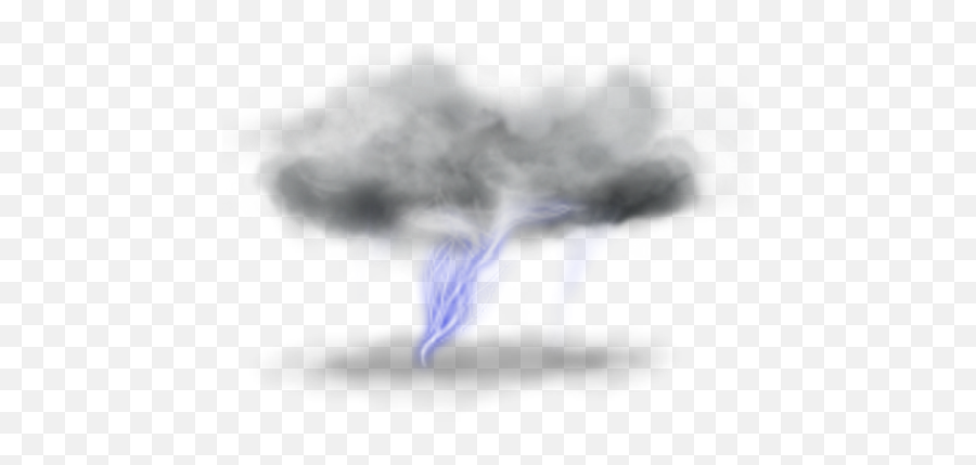 Thunder Cloud Png Picture - Clouds With Lightning Png Emoji,Storm Cloud Emoji