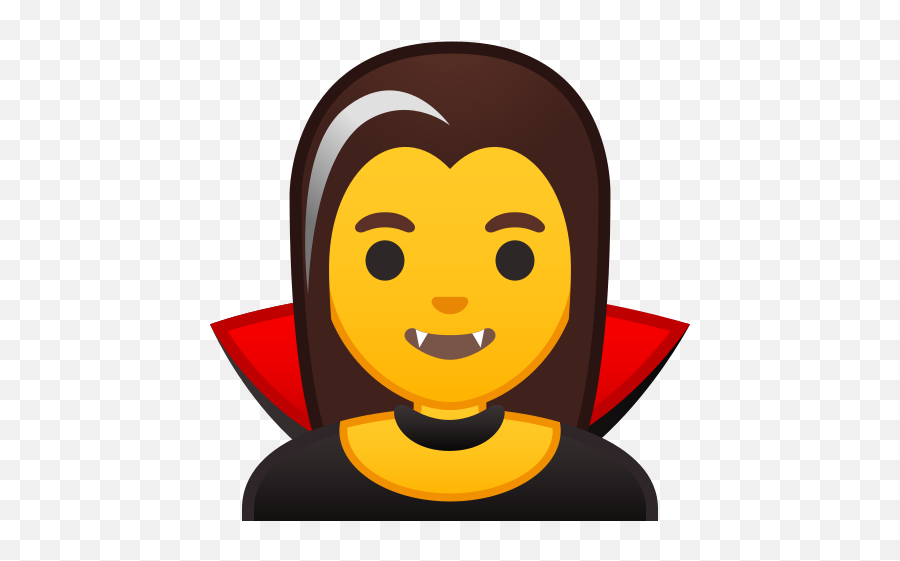 Woman Vampire Emoji - Dracula Emoji,Female Emoji Faces