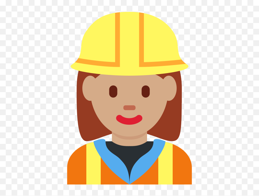 Twemoji2 1f477 - Engineer Emoji,Construction Emoji