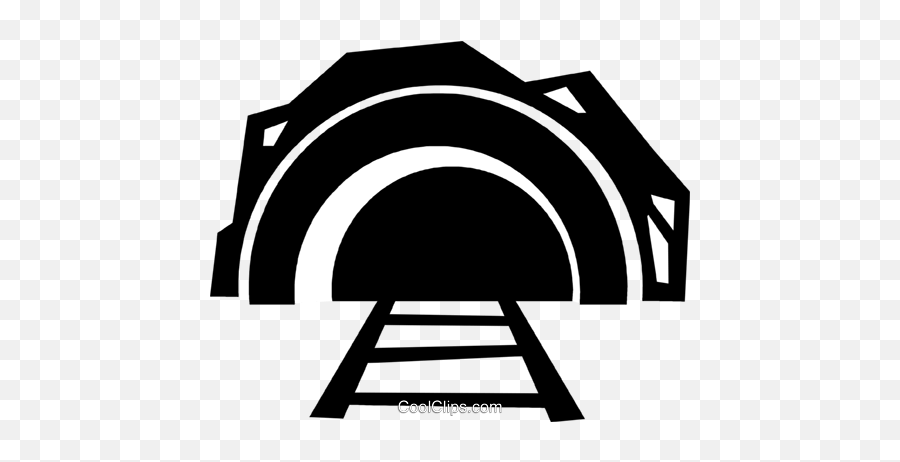 Mountain Clipart And Public Domain - Tunnel Vector Png Emoji,Tunnel Emoji