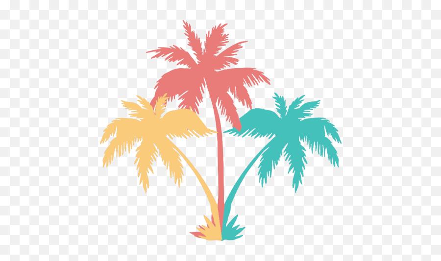 Coconut Tree Icon At Getdrawings Free Download - Palm Tree Silhouette Png Transparent Emoji,Palm Tree Emoji
