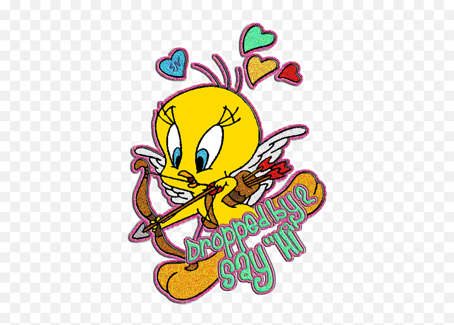 Tweety Bird Glitter Images Tweety Glitter Graphics - Glitter Looney Tunes Emoji,Mickey Mouse Emoji