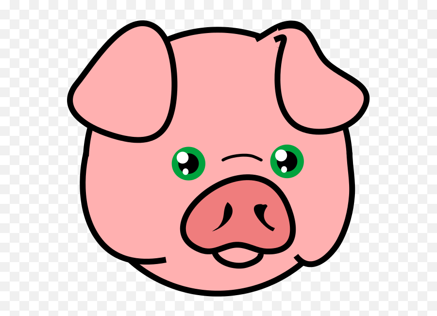 Pigs Crying - Pig Face Clipart Emoji,Guinea Pig Emoji