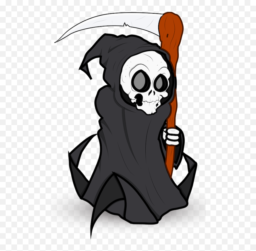 Freetoedit Skeleton Reaper Halloween Picsart Freetoedi - Clip Art Emoji,Reaper Emoji