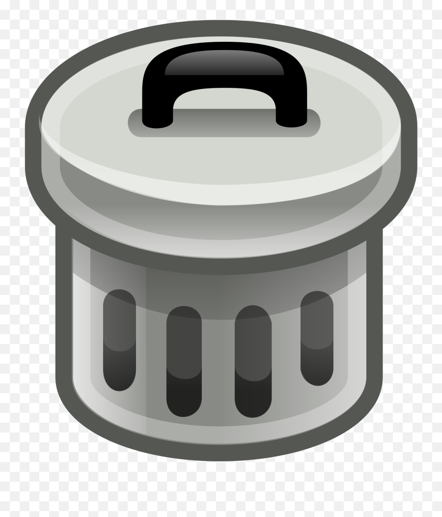 778 Trash Can Free Clipart - Animated Trash Can Gif Emoji,Trash Emoji