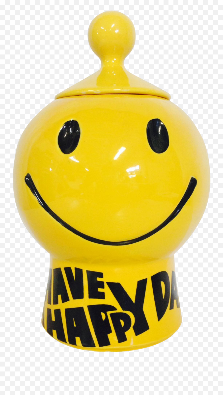 Vintage Mccoy Have A Happy Day Cookie Jar - Baby Toys Emoji,Cookie Emoticon