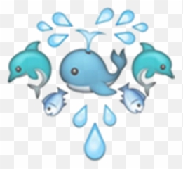 Emoji Edit - Dolphin And Whale