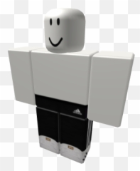 Black Adidas Tracksuit Bottom W - Roblox Emoji