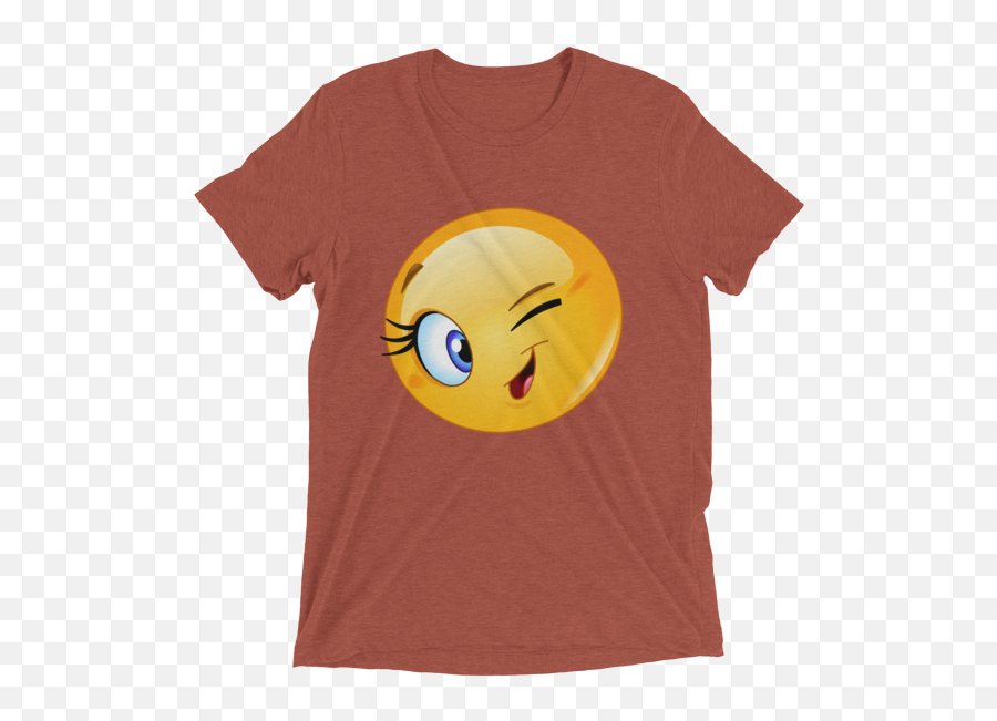 Female Emoji Winking Tshirt Funny,Skype Animated Emoticons