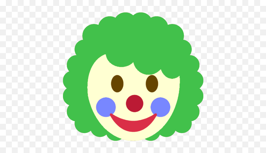 Clown Emojis - Discord Emoji Human Skin Color,Distorted Laughing Emoji