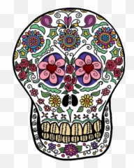 Skulls Transparent Day The Dead - Of Png Ofrenda Decoration Emoji