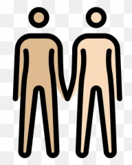 People Holding Hands Emoji Clipart - Taong Magkahawak Ang Kamay