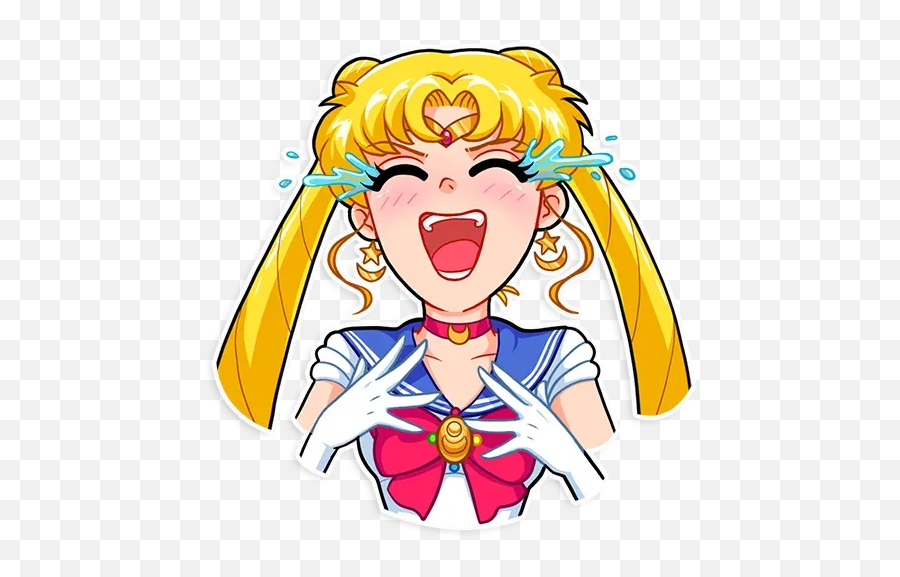 Dailytools Whatsapp Stickers - Stickers Sailor Moon Whatsapp Emoji,Sailor Moon Emoji