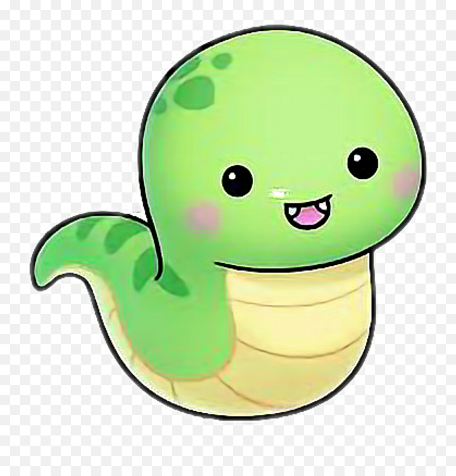 Snake Clipart Kawaii Snake Kawaii - Kawaii Snake Clipart Emoji,Snake Emoticon