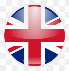 United Kingdom Flag Vector - Uk Round Png Emoji
