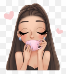 Emoji Lovehearts Millysstickers Ariana - Grande Png
