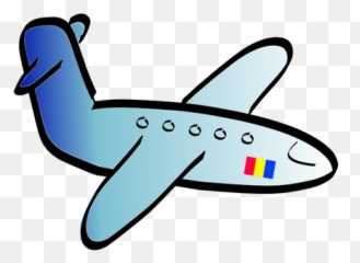 Aeroplane Vector Art - Clipart Black And White Png Emoji