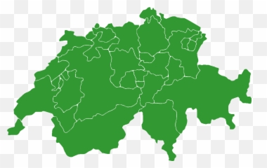 Switzerland Green - Map Vector Free Emoji