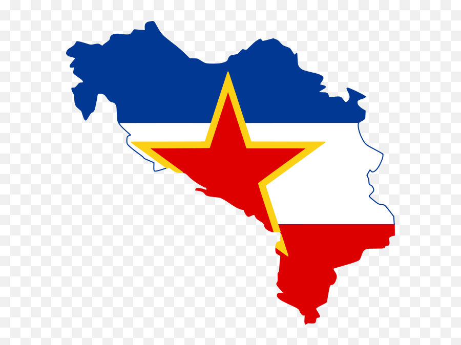 Flag - Yugoslavia Flag Map Png Emoji,Yugoslavia Flag Emoji