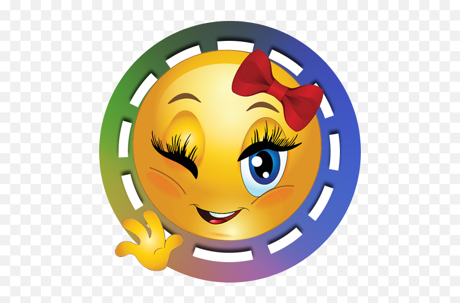 Love Gif Stickers - Batting Eyelashes Emoji,Bj Emoji - free transparent  emoji 