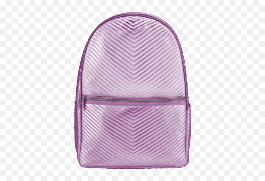 Pink Chevron Backpack - Backpack Emoji,Purple Emoji Backpack