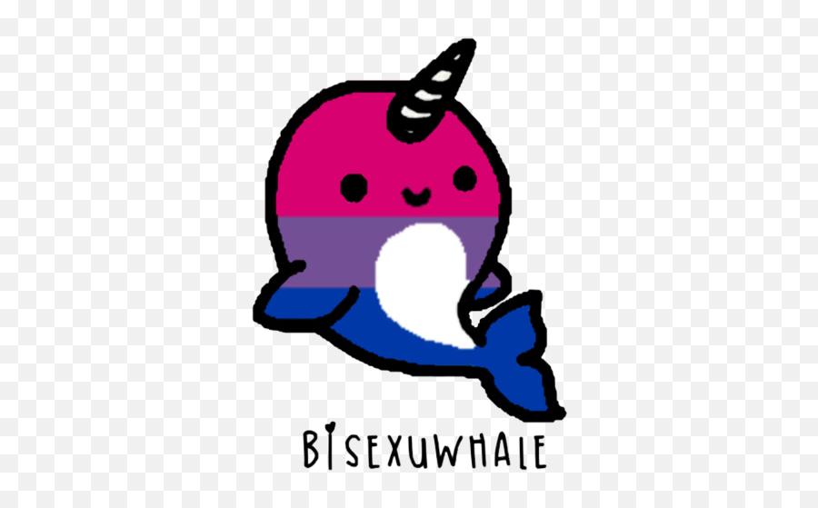 Bisexuwhale - Homosexuwhale Emoji,Bisexual Symbol Emoji