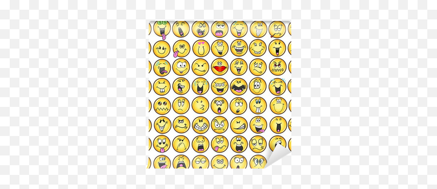 Emoticons Emotion Icon Vectors Wall Mural Pixers - Emotion Ikon Emoji,Emotion Icon