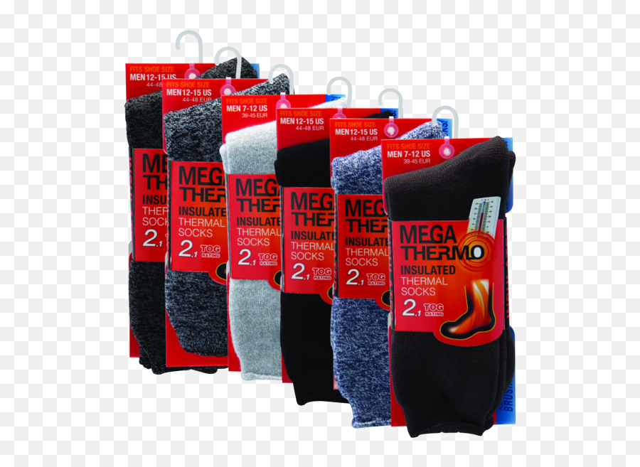 Mens Mega Thermo Insulated Thermal Socks - Orange Emoji,Emoji Level 39