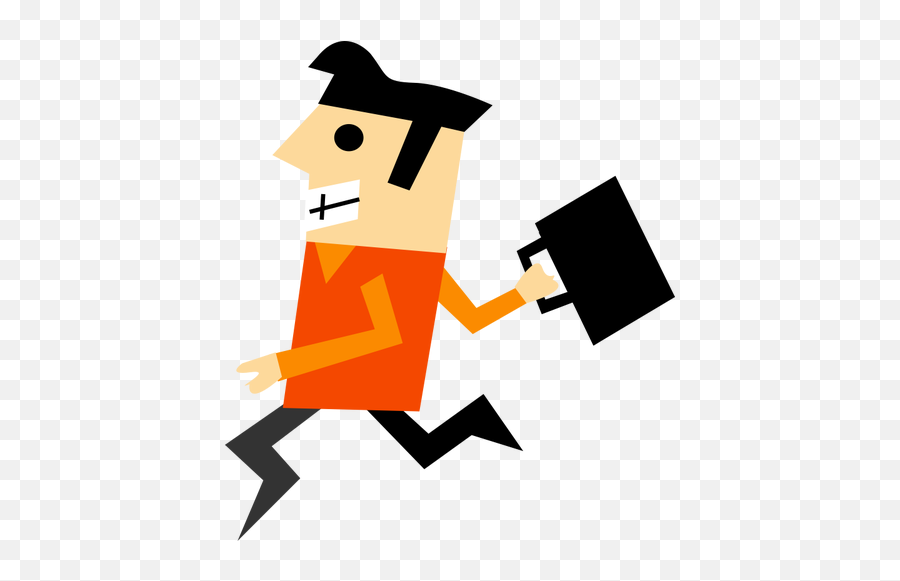 Designer Comic Character Vector Image - Run Animation Gif Png Emoji,Guy Running Emoji