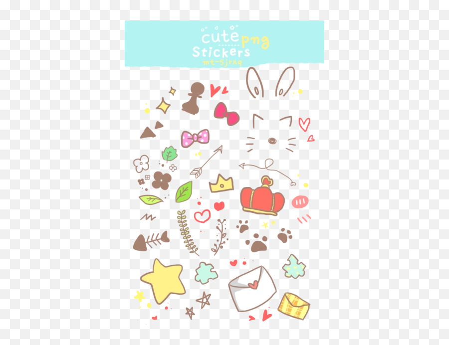 Stickers Png And Vectors For Free - Cute Stickers Pack Png Emoji,Cute Emoticons Sticker