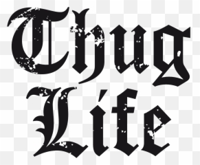 56 Thug Life Text Log Clipart ClipartLook - Logo Png Emoji